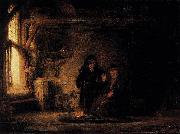 REMBRANDT Harmenszoon van Rijn Tobit's Wife with the Goat Germany oil painting artist